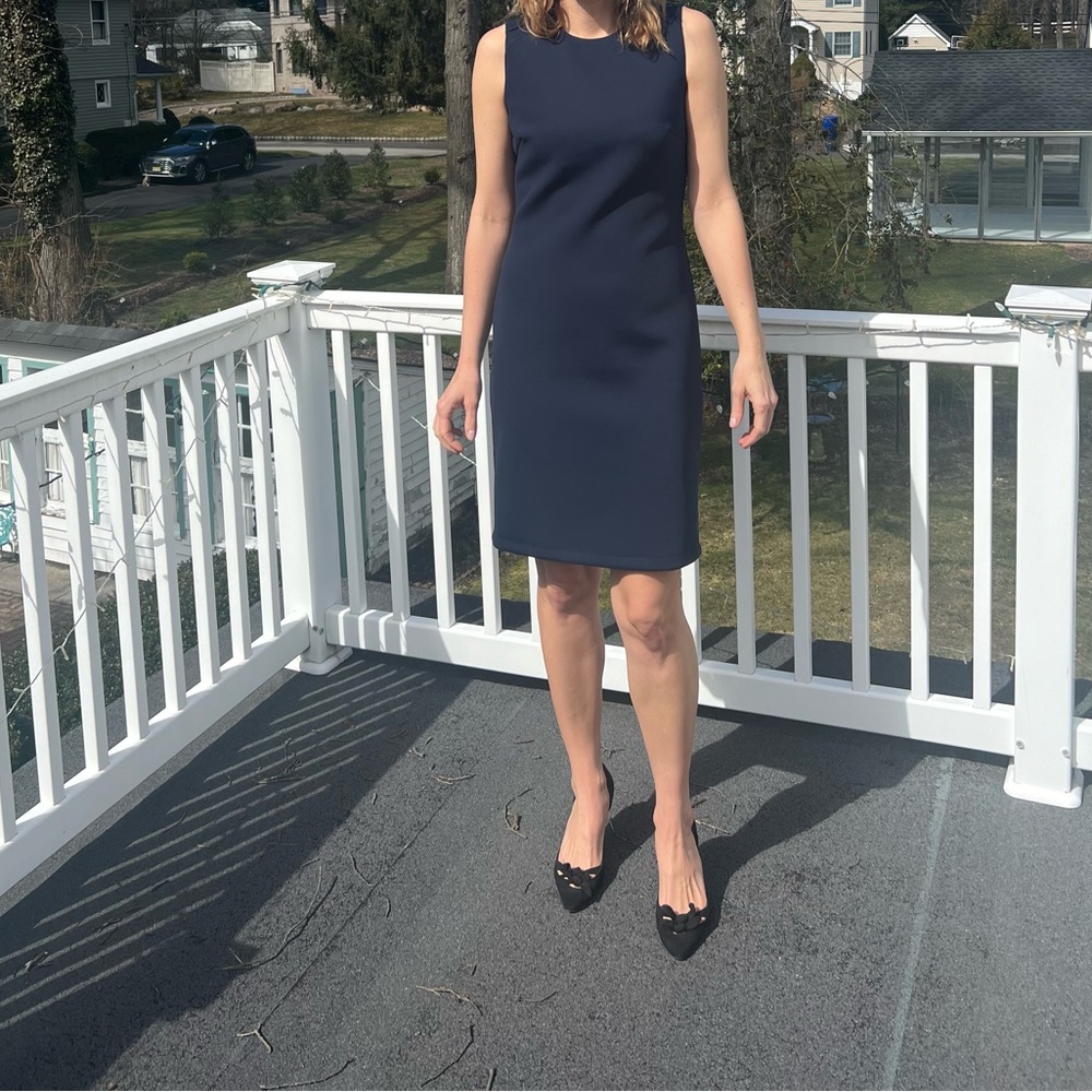 J. McLaughlin Navy Dress